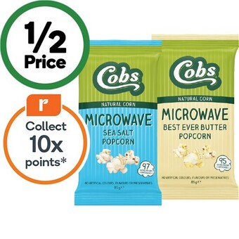 Cobs microwave popcorn 85g