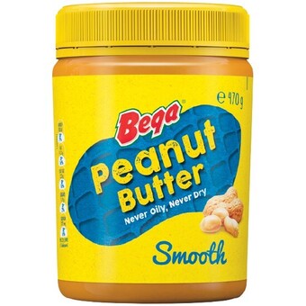 Woolworths Bega peanut butter 470g offer
