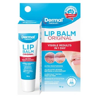 Woolworths Dermal therapy lip balm 10g offer