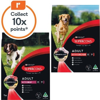 Woolworths Supercoat dry dog food 6.7-7 kg offer