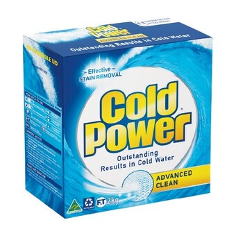 Woolworths Cold power laundry powder 2 kg offer