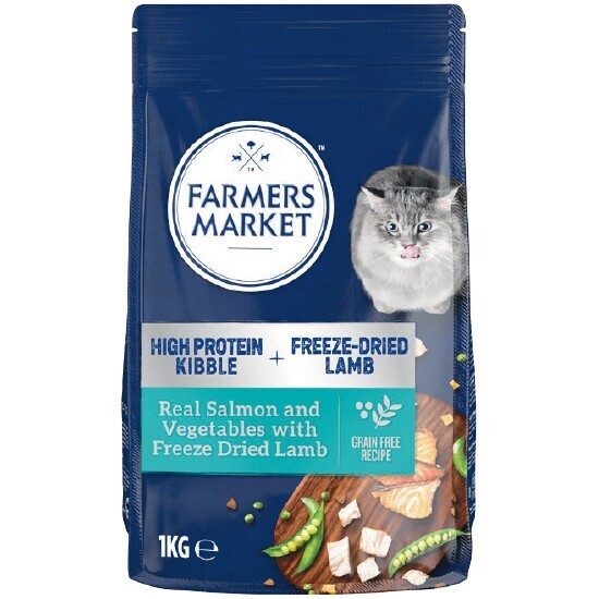 Farmers market dry cat food 1 kg offer at Woolworths