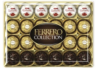 Coles Ferrero rocher collection chocolate gift box 24 pack 269g offer