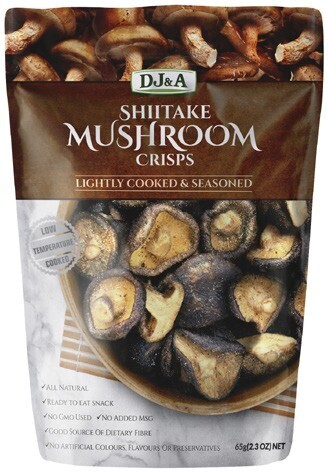 Coles Dj&a vegetable crisps 45g-90g offer