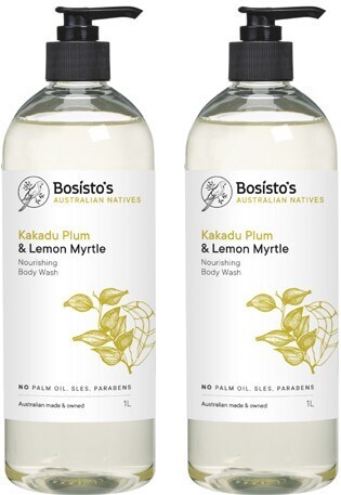 Coles Bosisto's body wash pump 1 litre offer