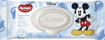 Coles Huggies baby coconut, fragrance free or water wipes 72 pack-80 pack offer