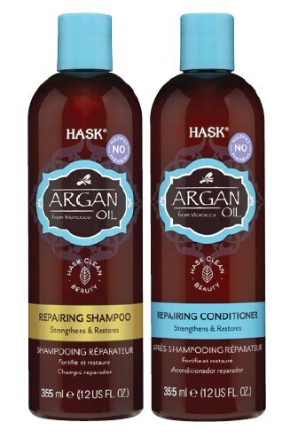 Coles Hask shampoo or conditioner 355ml offer