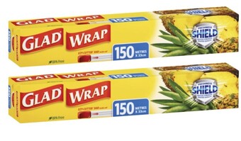 Coles Glad cling wrap 150 metres offer