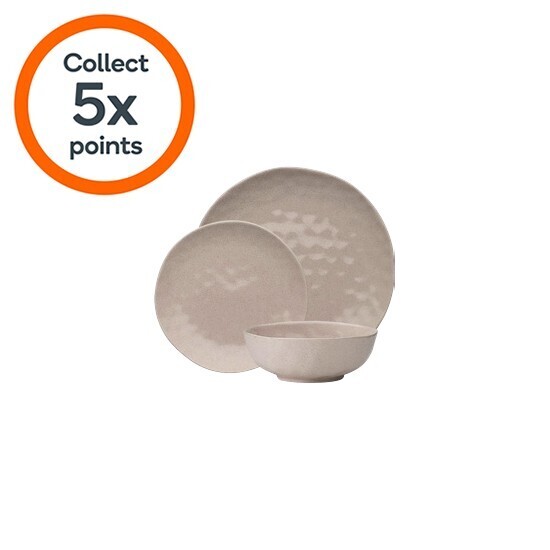 Ecology speckle dinner set cheesecake 12 piece offer at Woolworths