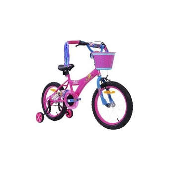 Barbie bike w/ training wheels kids 4-7 yrs 40cm