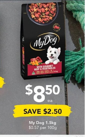 Drakes My Dog 1.5kg offer