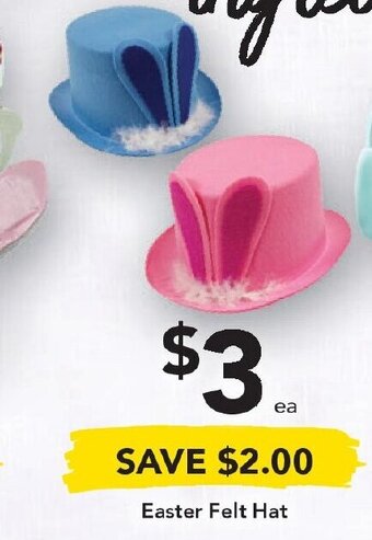 Drakes Easter Felt Hat offer