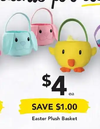 Drakes Easter Plush Basket offer