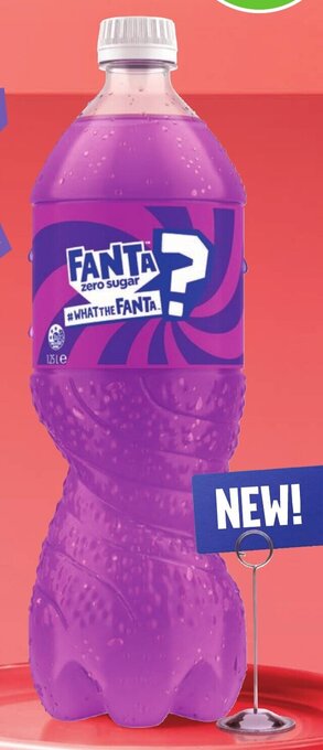 Coles Coca-Cola, Fanta or Sprite Soft Drink 1.25 Litre offer