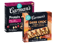 Woolworths Carman’s Muesli, Nut or Protein Bars 150-270g Pk 5/6 offer
