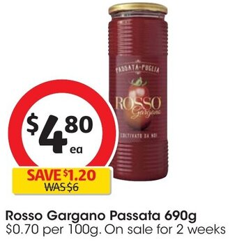 Rosso Gargano Passata 690g
