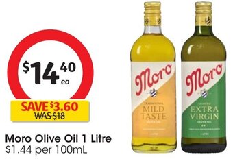 Coles Moro Olive Oil 1 Litre offer