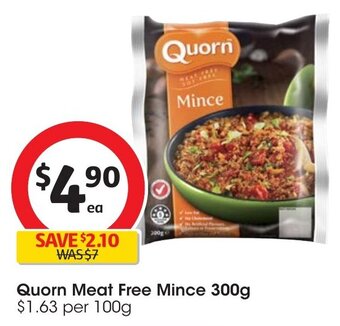 Coles Quorn Meat Free Mince 300g offer
