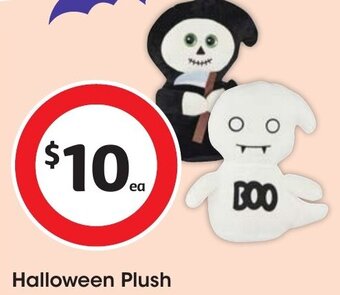 Coles Halloween Plush offer