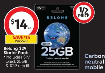 Coles Starter Pack offer