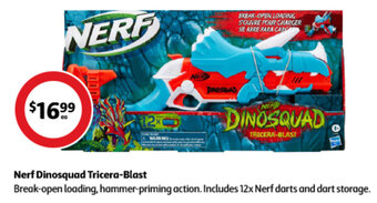 Coles Nerf Dinosquad Tricera-Blast offer