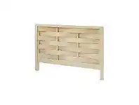 LivingStyles Tropicano Reclaimed Timber Bed Headboard, Queen offer