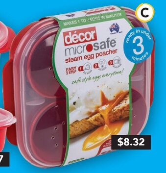 Décor Microsafe Egg Poacher