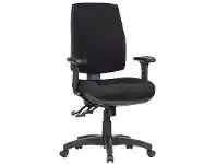 LivingStyles Spot Fabric Task Office Chair with Arm offer