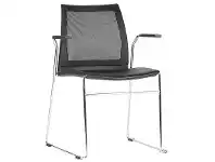 LivingStyles Vinn Stackable Client Chair with Arm, Mesh Back offer