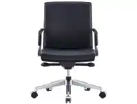 LivingStyles Select Premium Italian Leather Executive Office Chair, Low Back offer