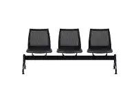 LivingStyles Vinn Beam Chair, Mesh Back, 3 Seater offer