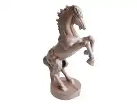 LivingStyles Cast Iron Prancing Horse Statue offer