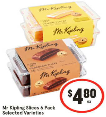 IGA Mr Kipling Slices 6 Pack Selected Varieties offer