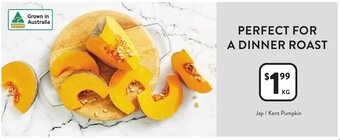 Foodworks Jap / Kent Pumpkin offer