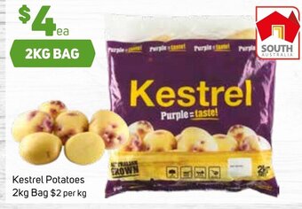 Foodland Kestrel Potatoes 2kg Bag $2 per kg offer