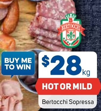 Foodland Bertocchi Sopressa offer