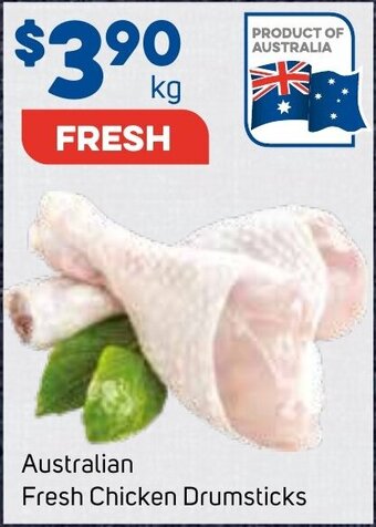 Foodland Australian Fresh Chicken Drumsticks offer