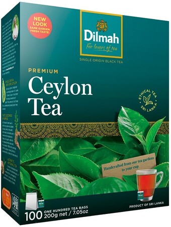IGA Dilmah premium ceylon tea bags 100 pack selected varieties offer