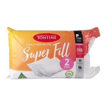 Spotlight Tontine super fill pillow 2 pack offer