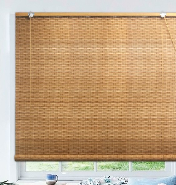 Bamboo roll up blinds offer at Spotlight