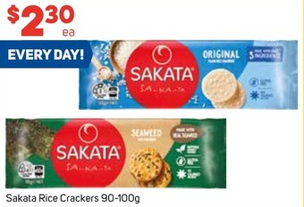 Foodland Sakata Rice Crackers 90-100g offer