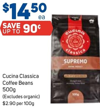 Foodland Cucina Classica Coffee Beans 500g offer