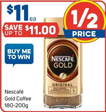 Foodland Nescafé Gold Coffee 180-200g offer