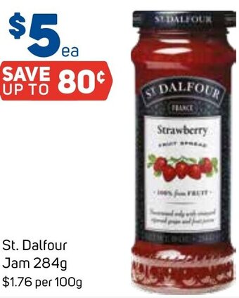 Foodland St. Dalfour Jam 284g offer