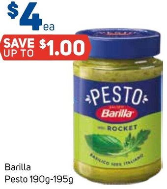 Foodland Barilla Pesto 190g-195g offer