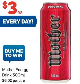 Foodland Mother Energy Drink 500ml offer