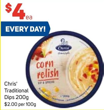 Chris' Traditional Dips 200g