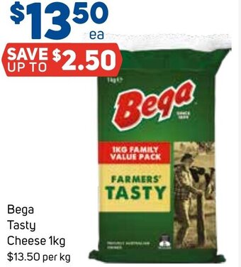 Foodland Bega Tasty Cheese 1kg offer