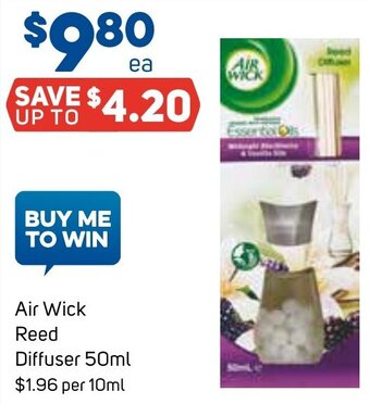 Foodland Air Wick Reed Diffuser 50ml offer