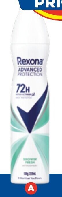 Foodland A. Rexona Aerosol Deodorant 220ml offer